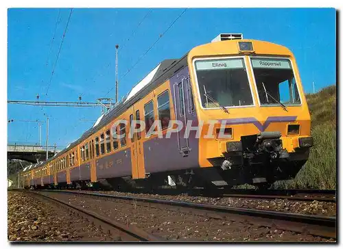 Cartes postales moderne SBB CFF Vorortzug train de banlieue