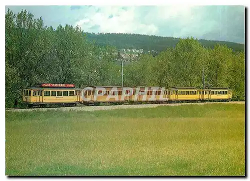 Cartes postales moderne Ligne Neuchatel Boudry