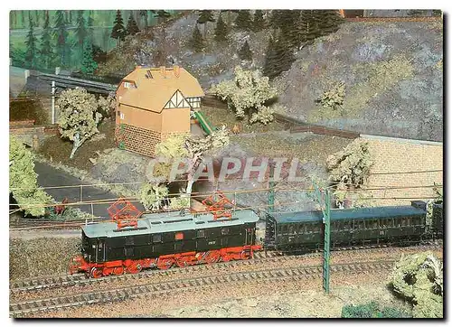 Cartes postales moderne Sammelbildserie Modelleisenbahnen