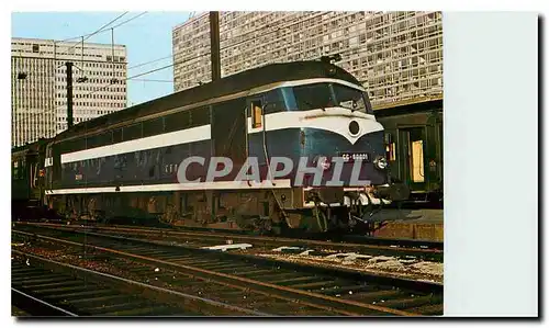 Cartes postales moderne Locomotive diesel CC 8001