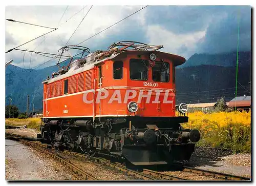 Moderne Karte Austrian Federal Railways electric locomotive for multiple purpose Floridsdorf AEGU 1934