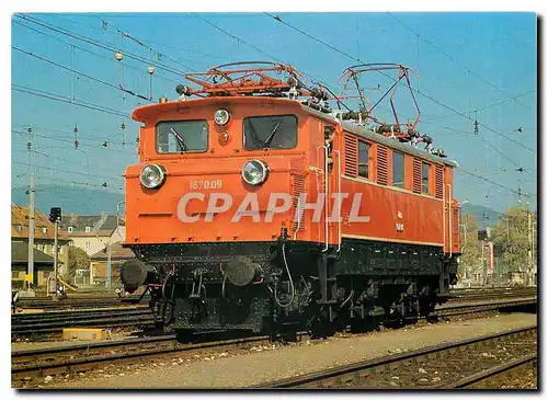 Cartes postales moderne OBB electric express locomotive 1670 09