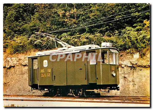 Cartes postales moderne Chemin de fer touristique Blonay Chamby Museumsbahn