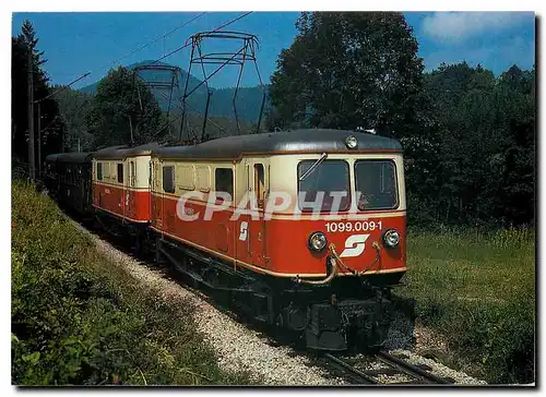 Cartes postales moderne OBB electric locomotive 1099 009