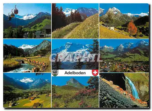 Cartes postales moderne Adelboden Berner Oberland