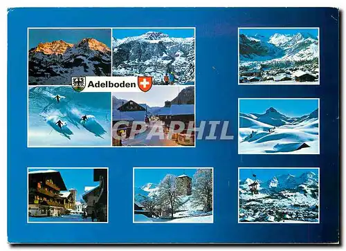 Cartes postales moderne Adelboden Berner Oberland