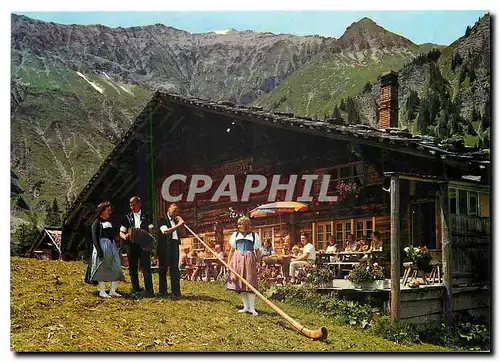 Cartes postales moderne Alkoholfreies Restaurant Stiegelschwand bei Adelboden