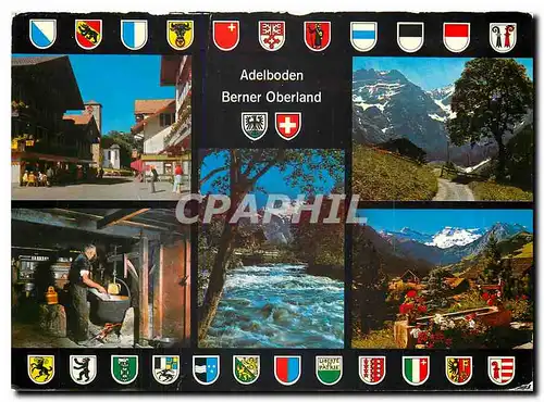 Cartes postales moderne Adelboden Berner Oberland