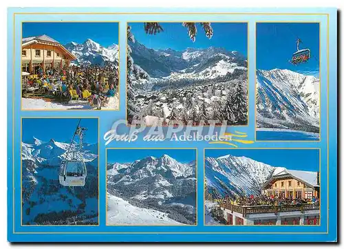 Cartes postales moderne Gruss aus Adelboden