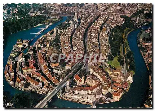 Cartes postales moderne Bern Vue aerienne