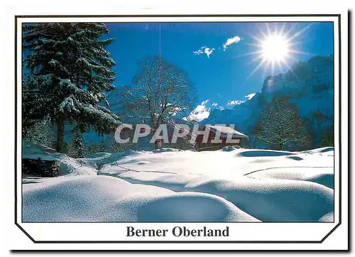 Moderne Karte Berner Oberland