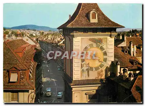 Cartes postales moderne Berne La Tour de l'horloge