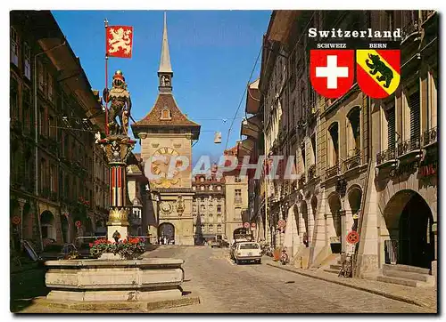 Moderne Karte Switzerland Bern