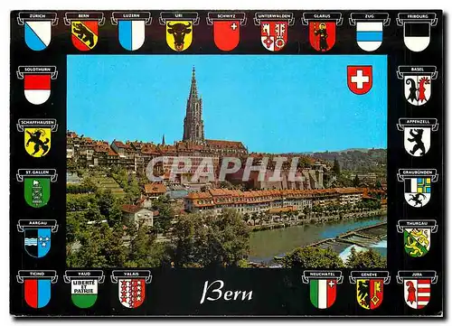 Cartes postales moderne Berne La Cathedrale