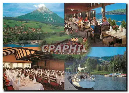 Cartes postales moderne Hotel Restaurant Move beim Bootshafen Guetital