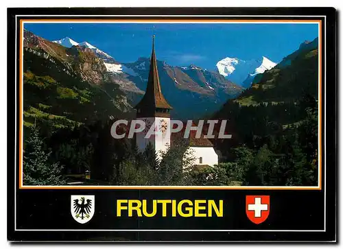 Cartes postales moderne Frutigen im Berner Oberland