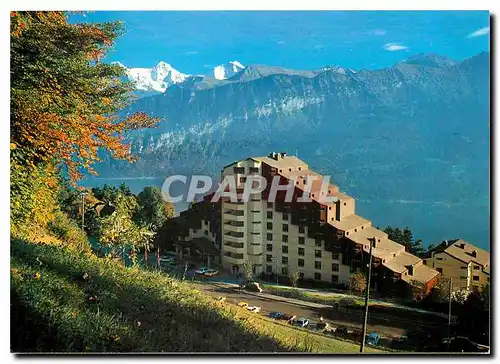 Moderne Karte Aparthotel Bluemlisalp Beatenberg