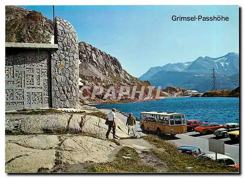 Moderne Karte Grimsel Passhole St Christophorus Kapelle Totensee