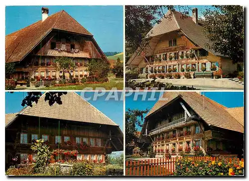 Cartes postales moderne Bauernhauser im Emmental