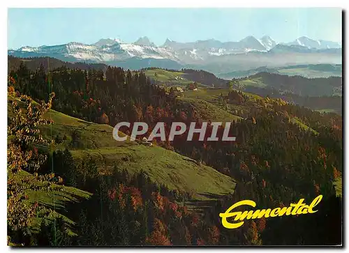 Cartes postales moderne Switzerland Luderenalp im Emmental Prachtiges Panorama