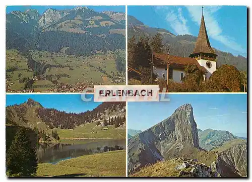 Cartes postales moderne Erlenbach im Semmental Berner Oberland