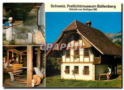 Cartes postales moderne Schweiz Freilichtmuseum Ballenberg