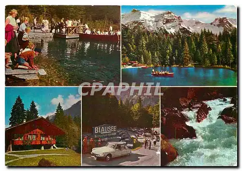 Moderne Karte Blausee im Kandertal BO