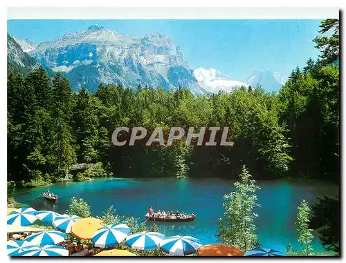 Cartes postales moderne Blausee Lac Blue mit Doldenhorn