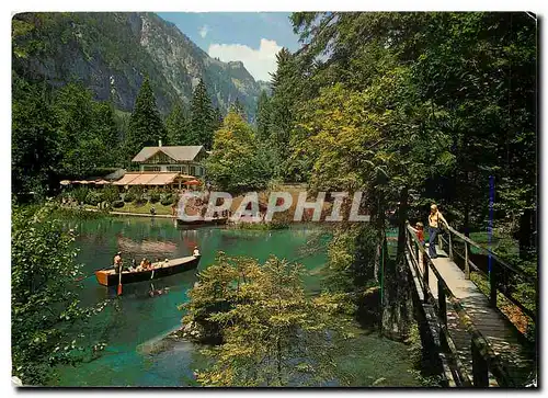 Cartes postales moderne Blausee Lac bleu