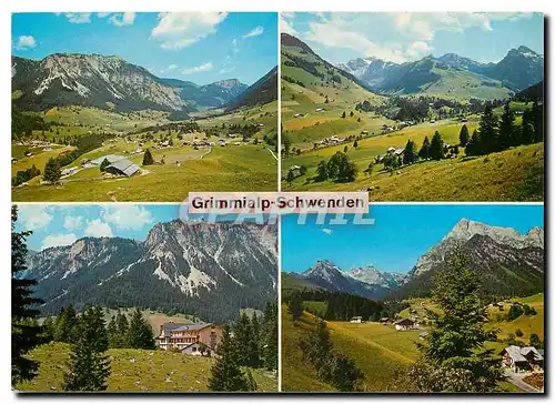 Cartes postales moderne Grimmialp Schwenden
