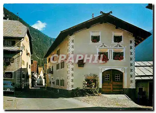Cartes postales moderne Filisur GR im Albulatal Engadinerhaus