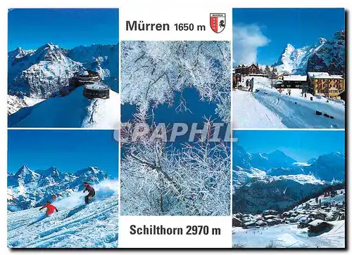 Cartes postales moderne Murren Schilthorn