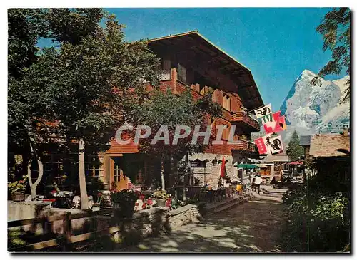 Moderne Karte Hotel Blumental Murren