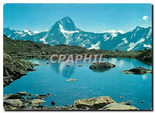 Cartes postales moderne Bergsee auf dem Lotschenpass