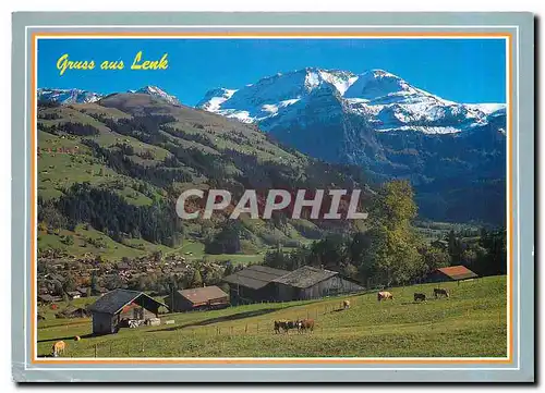 Cartes postales moderne Gruss aus Lenk