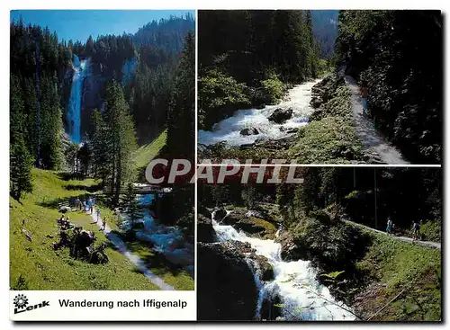 Cartes postales moderne Lenk Wanderung nach Iffigenalp