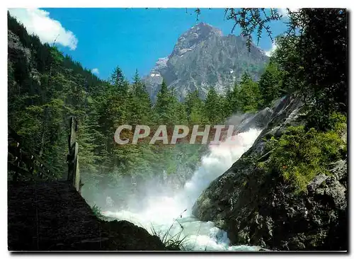 Cartes postales moderne Lenk Berner Oberland Simmenfalle bei der Barbarabrucke