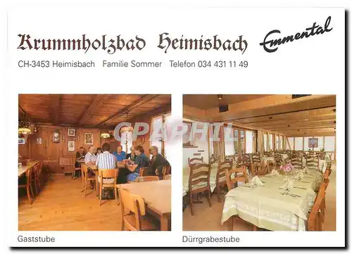 Cartes postales moderne Krummholzbad heimisbach
