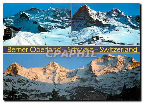 Cartes postales moderne berner Oberland Switzerland