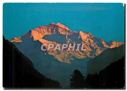 Cartes postales moderne Jungfrau Sonnenuntergang