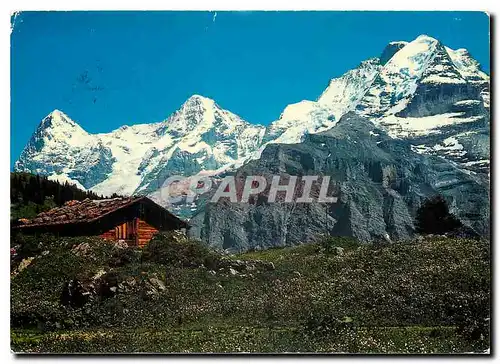 Cartes postales moderne Eiger Monch Jungfrau