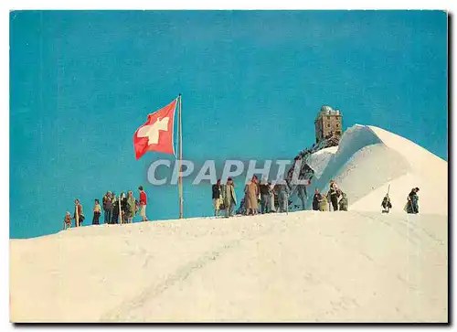 Cartes postales moderne Jungfraujoch Plateau Sphinx