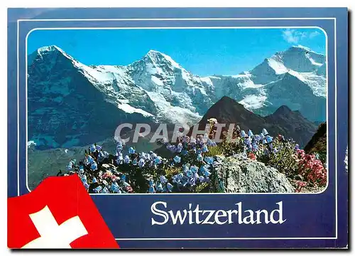 Cartes postales moderne Switzerland Eiger Monch Jungfrau
