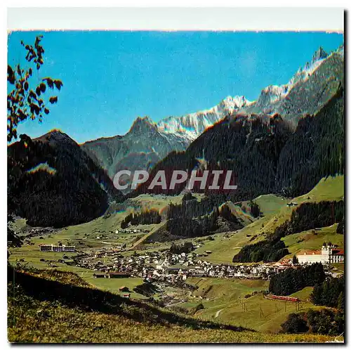 Cartes postales moderne Disentis gegen Caischavedra
