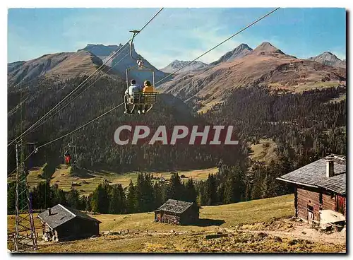 Cartes postales moderne Bergbahnen Rinerhorn Davos Glaris