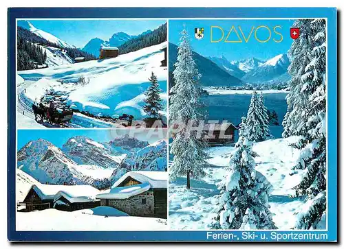 Cartes postales moderne Davos Sertigtal Davosersee