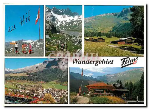 Cartes postales moderne Wandergebiet Flims
