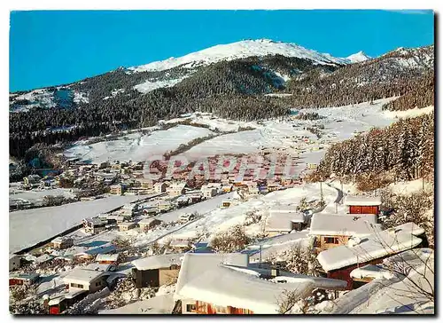 Cartes postales moderne Flims Dorf mit dem Crap S Gion