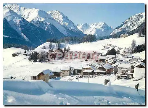 Cartes postales moderne Ftan Pitschen und Grond mit Tochterinstitut 1650 2800 m Engiadina