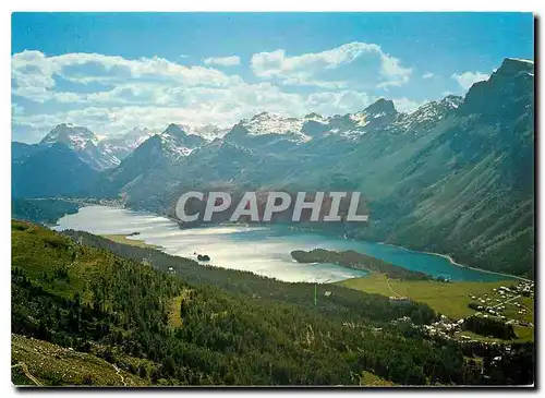 Cartes postales moderne Furtschellas Bergstation 2311 msm Sils Oberengadin Silsersee